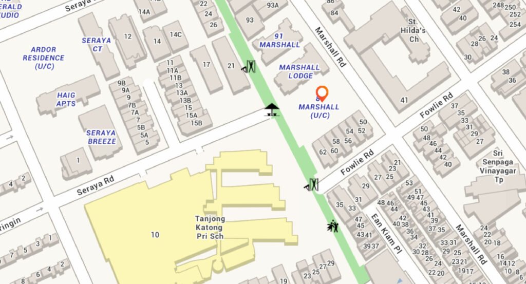 87 Marshall Location